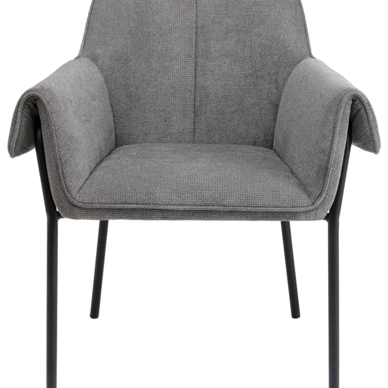 KARE Design Stühle-Armlehnstuhl Bess Grau