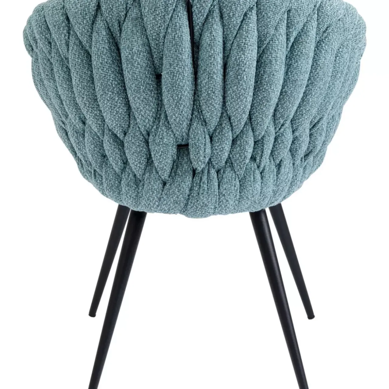 KARE Design Stühle-Armlehnstuhl Knot Petrol