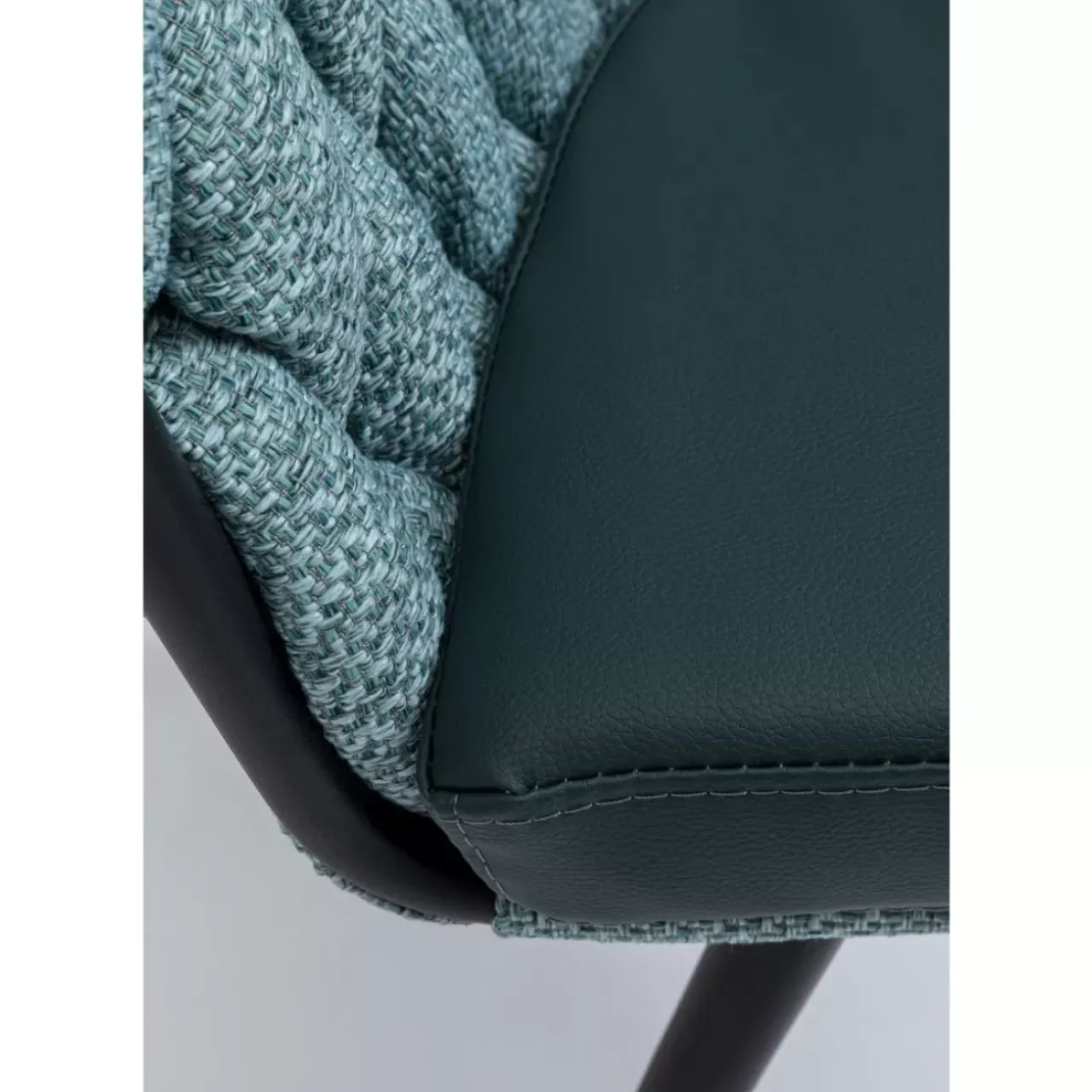 KARE Design Stühle-Armlehnstuhl Knot Petrol