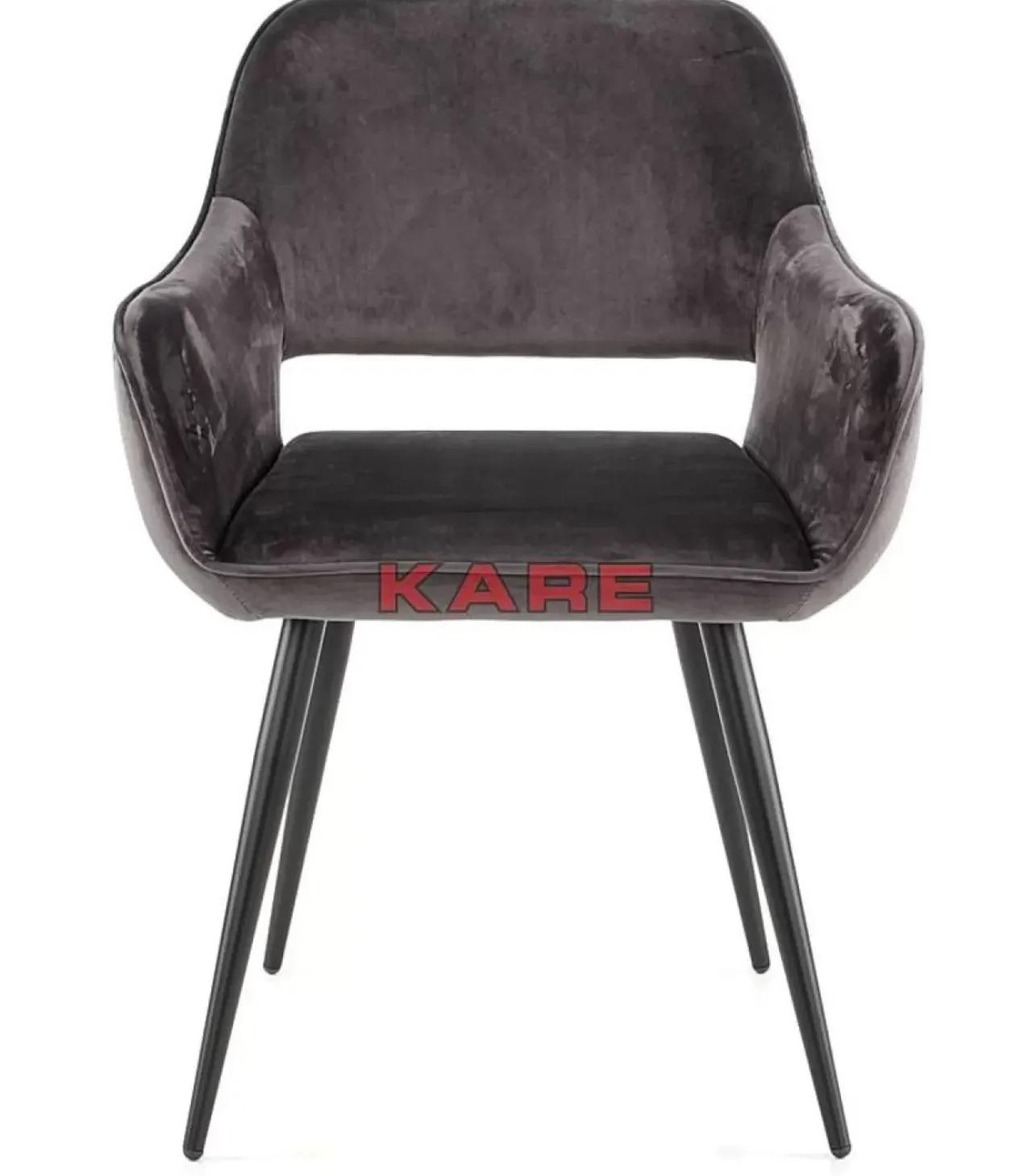 KARE Design Stühle-Armlehnstuhl San Francisco Grau