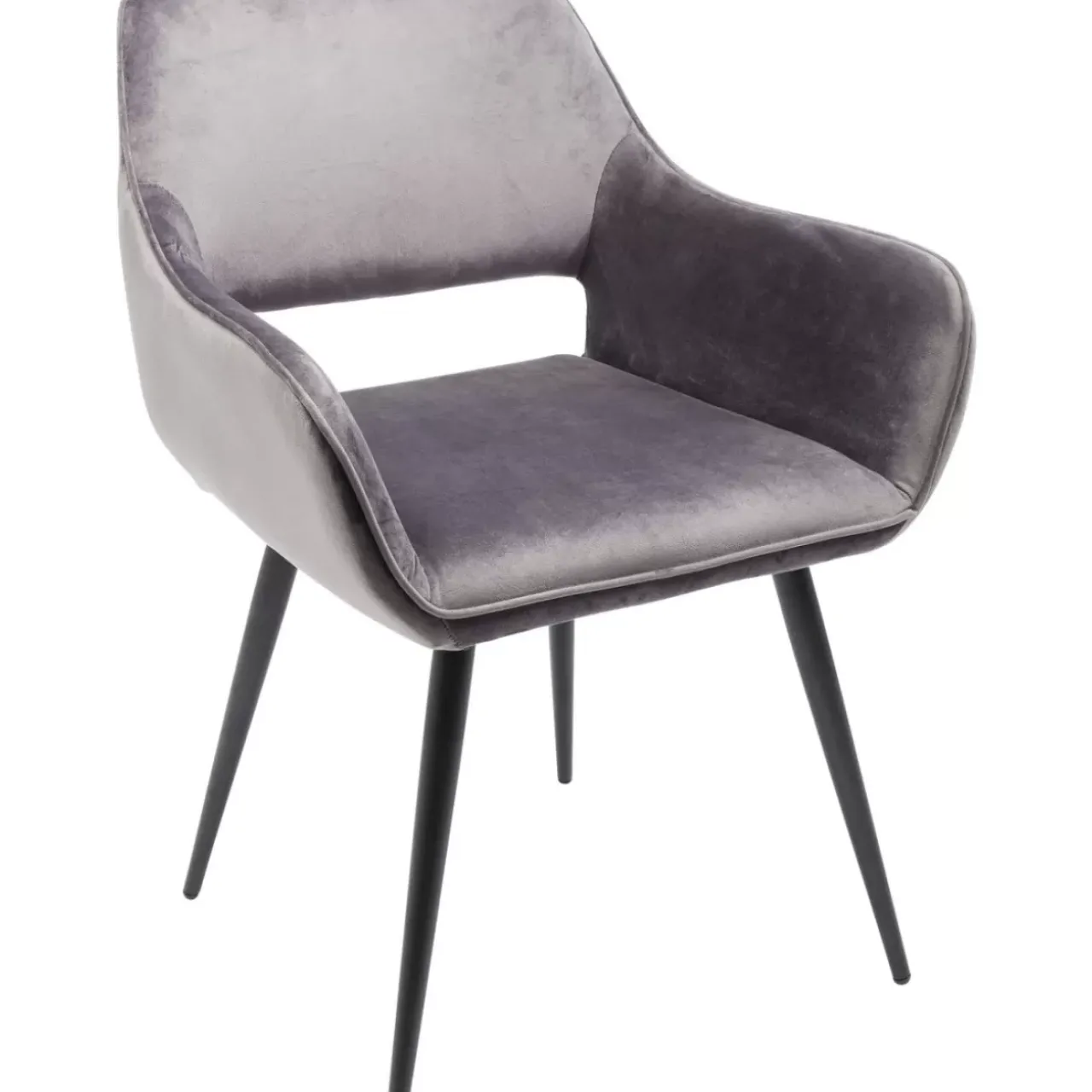 KARE Design Stühle-Armlehnstuhl San Francisco Grau