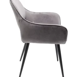 KARE Design Stühle-Armlehnstuhl San Francisco Grau
