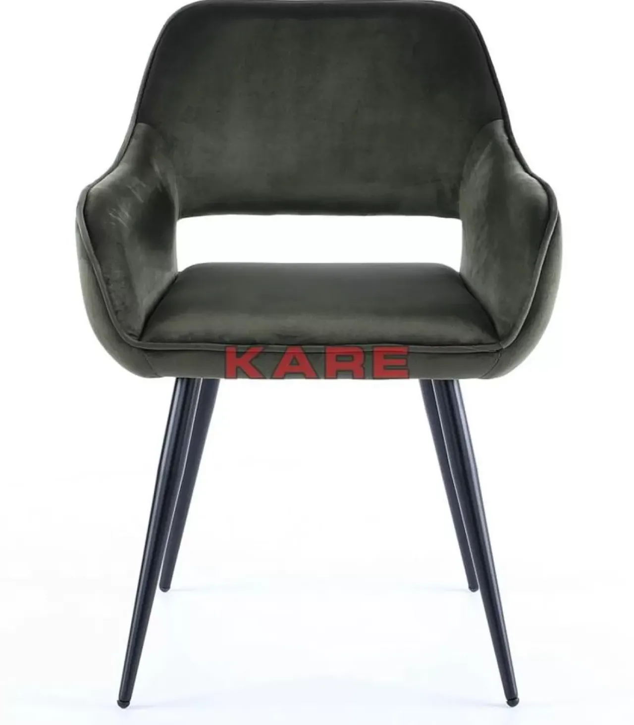 KARE Design Stühle-Armlehnstuhl San Francisco Dunkelgrun
