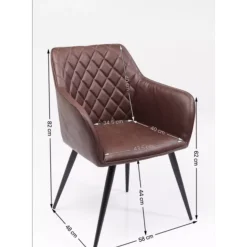 KARE Design Stühle-Armlehnstuhl San Remo