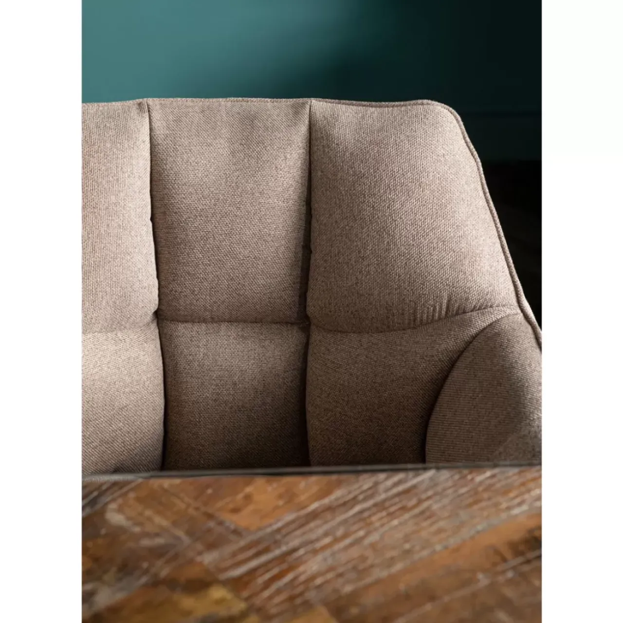 KARE Design Stühle-Armlehnstuhl Thinktank Hellbraun