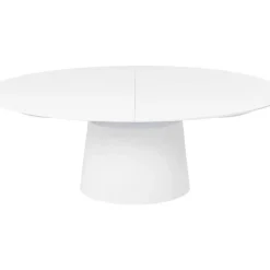 KARE Design Tische-Ausziehtisch Benvenuto Weiss 200(50)X110Cm