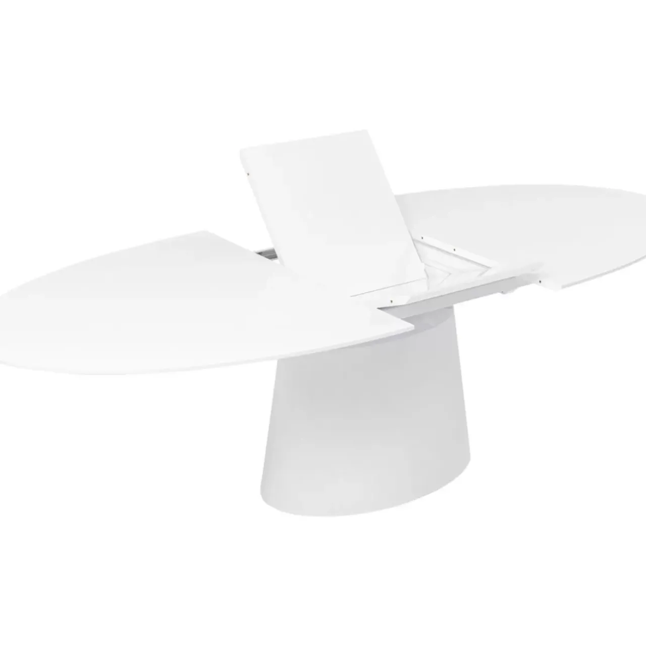KARE Design Tische-Ausziehtisch Benvenuto Weiss 200(50)X110Cm