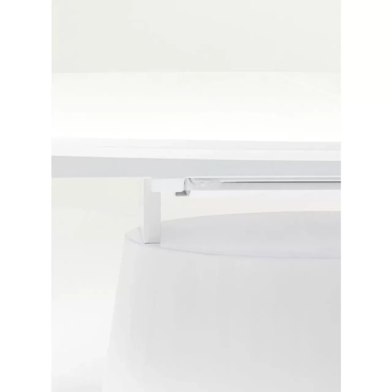 KARE Design Tische-Ausziehtisch Benvenuto Weiss 200(50)X110Cm