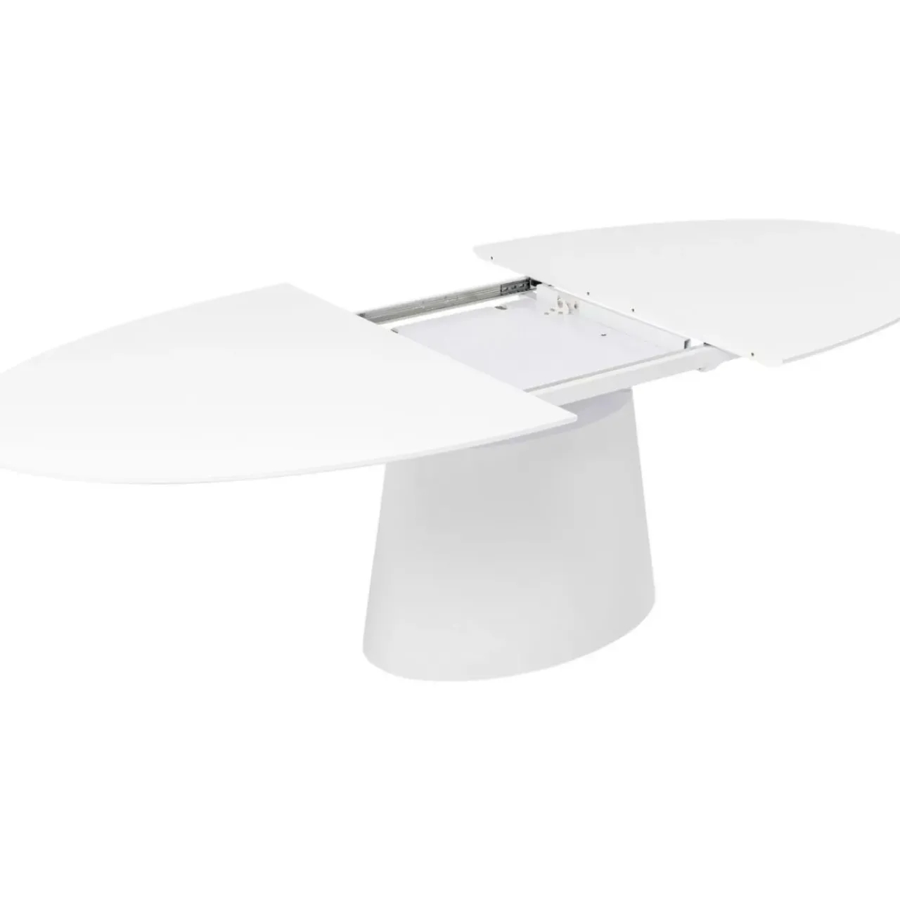 KARE Design Tische-Ausziehtisch Benvenuto Weiss 200(50)X110Cm