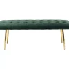 KARE Design Sitzbänke-Bank Dallas Velvet Grun 110Cm