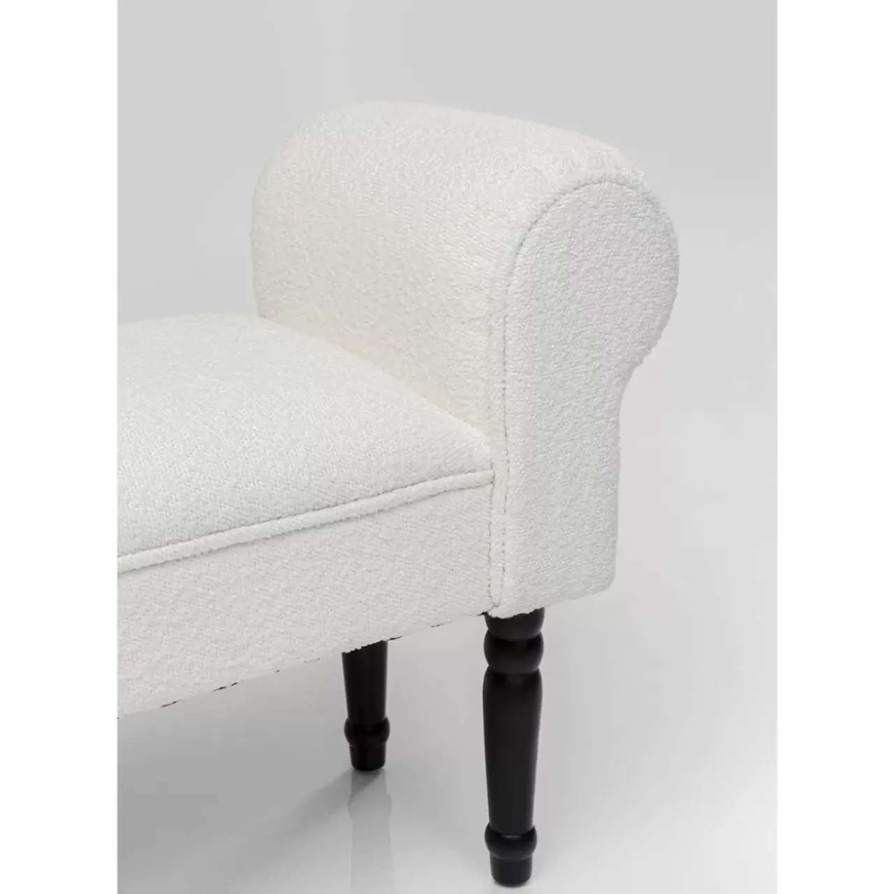 KARE Design Sitzbänke-Bank Wing Creme Schwarz