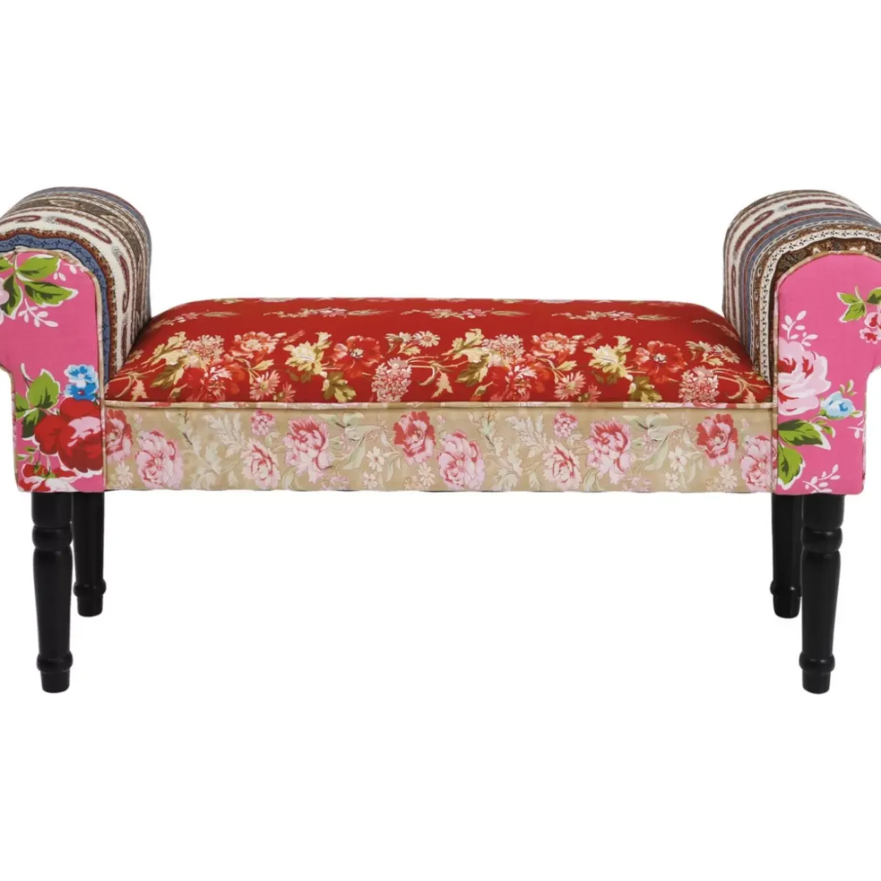 KARE Design Sitzbänke-Bank Wing Patchwork Red