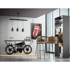 KARE Design Sitzbänke-Barhocker Cheerio Gelb