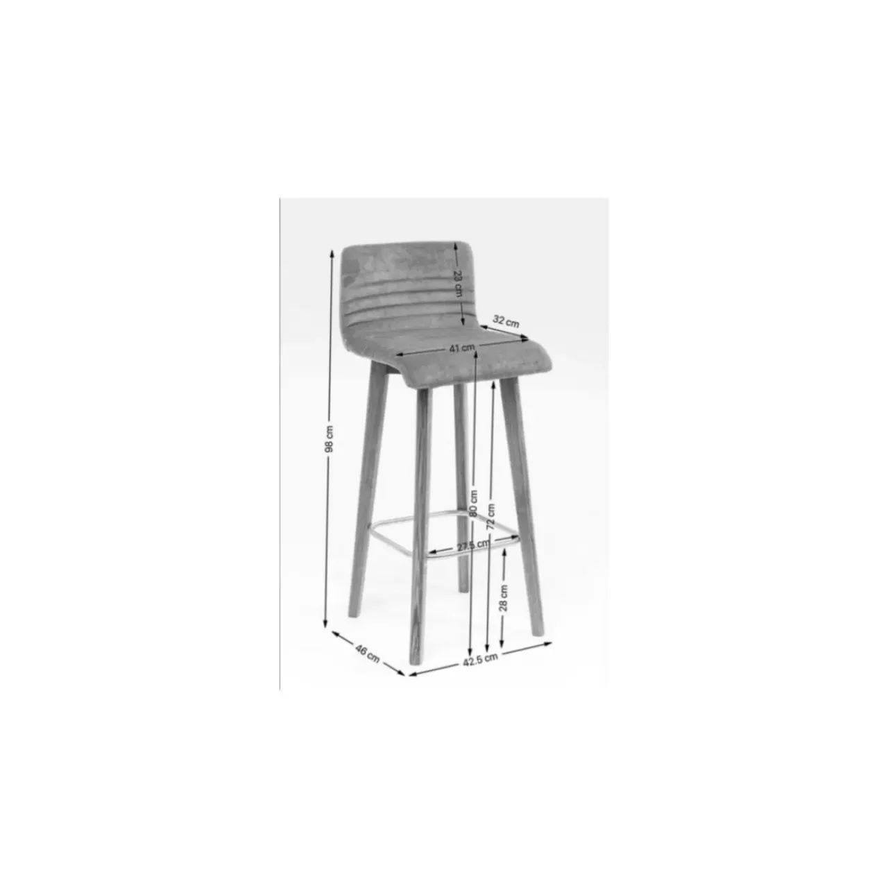 KARE Design Sitzbänke-Barhocker Lara Ecru