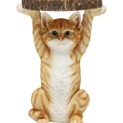 KARE Design Tische-Beistelltisch Animal Ms Cat O33Cm