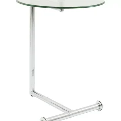 KARE Design Tische-Beistelltisch Easy Living Klarglas O46Cm