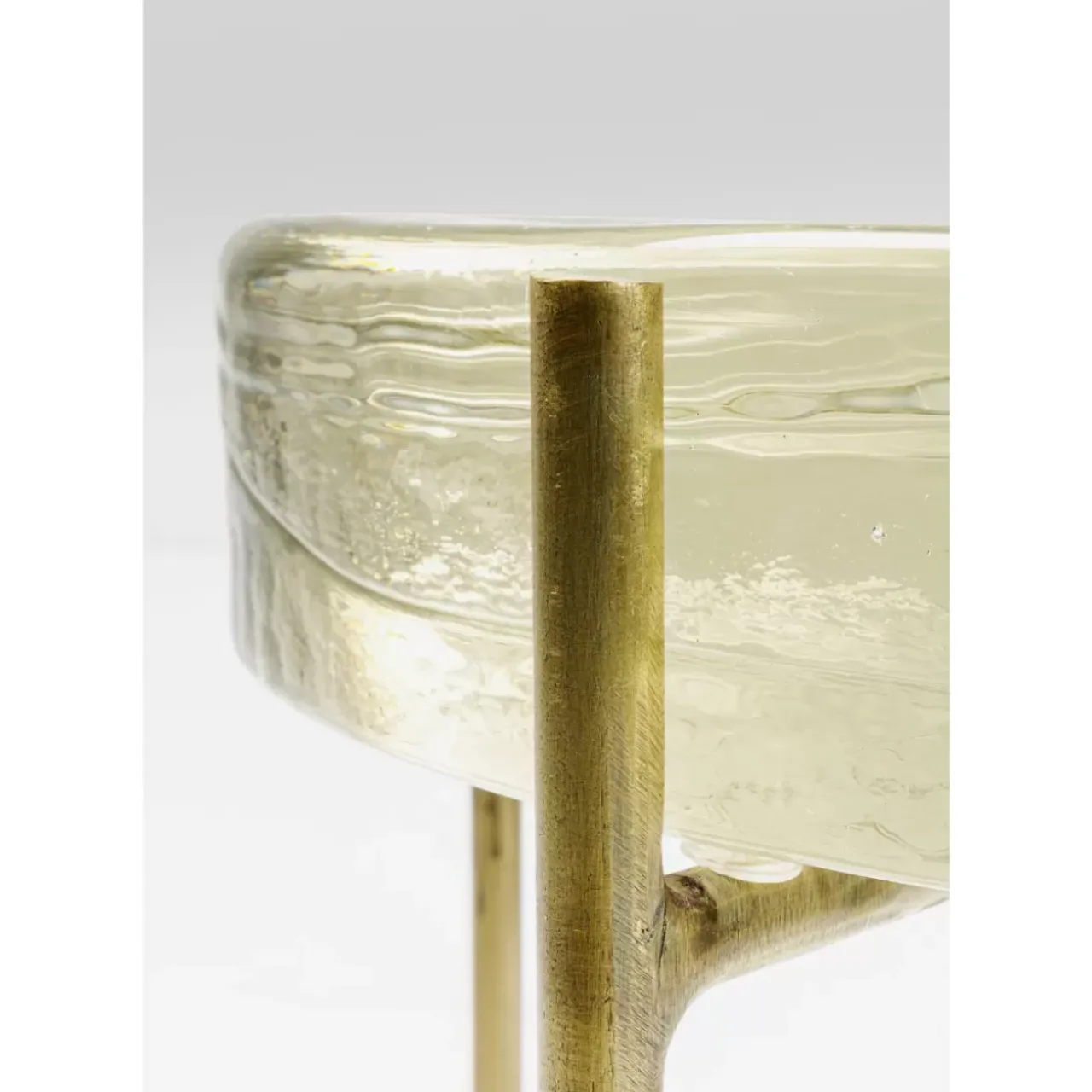 KARE Design Tische-Beistelltisch Ice Double O30Cm