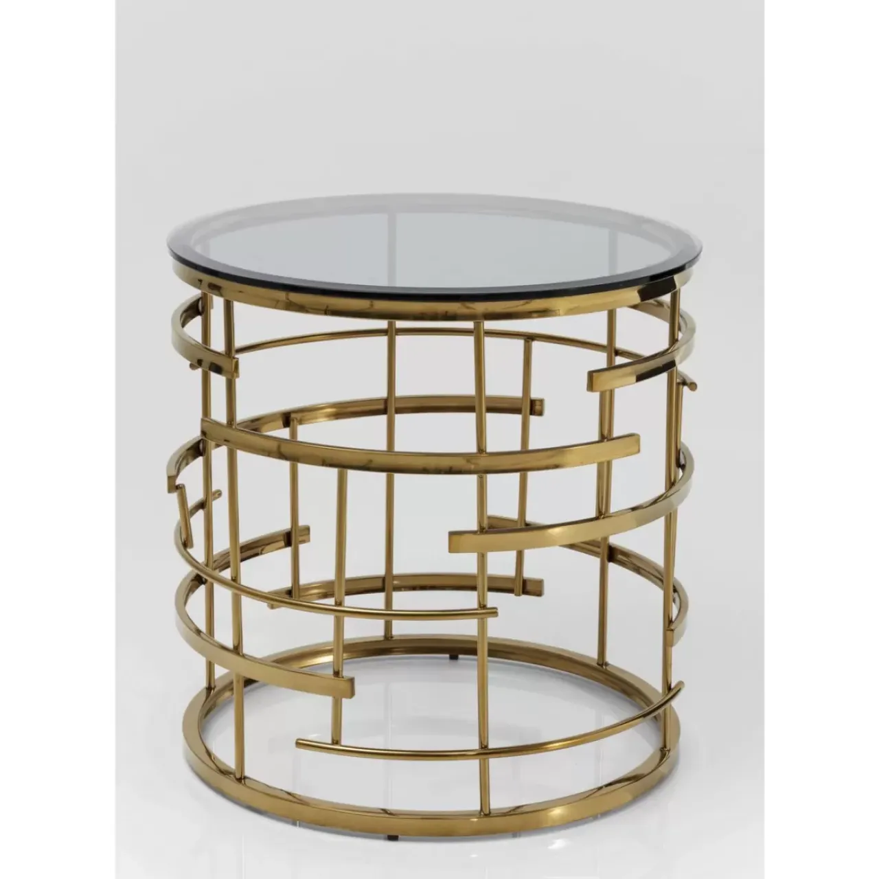 KARE Design Tische-Beistelltisch Jupiter Gold O55Cm