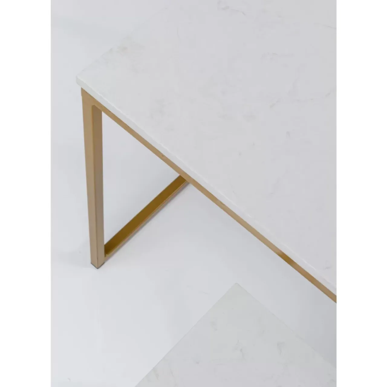KARE Design Tische-Beistelltisch Key West Gold (3/Set)