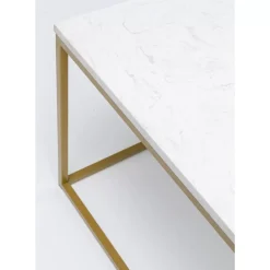KARE Design Tische-Beistelltisch Key West Gold 40X40Cm