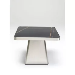 KARE Design Tische-Beistelltisch Miler Silber 60X60Cm