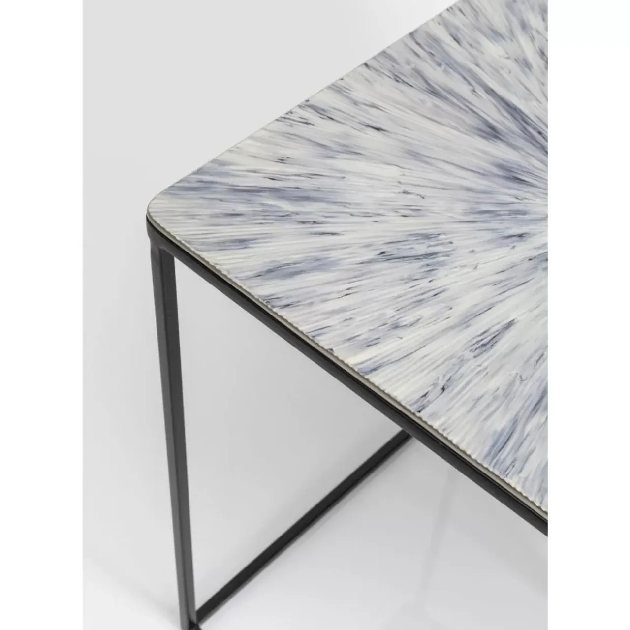 KARE Design Tische-Beistelltisch Ray Square (3/Set)