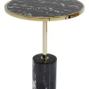 KARE Design Tische-Beistelltisch San Remo Base Schwarz O46Cm
