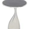 KARE Design Tische-Beistelltisch Spacey Silber O36Cm