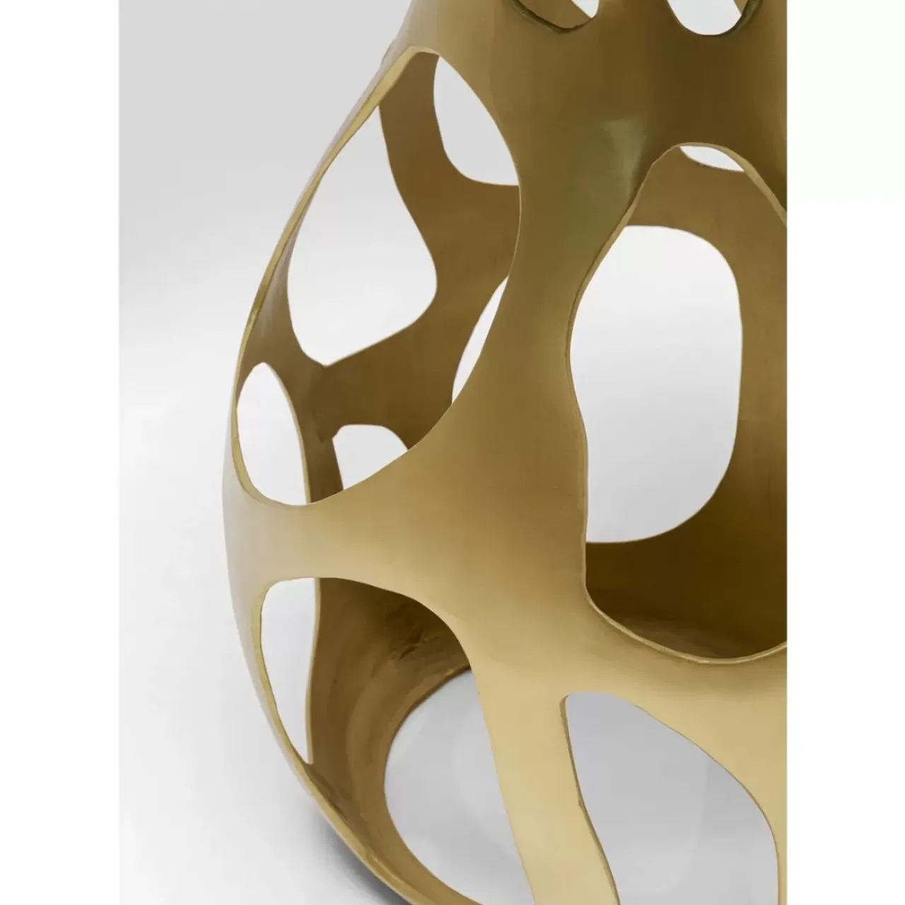 KARE Design Tische-Beistelltisch Volcano Gold O60Cm