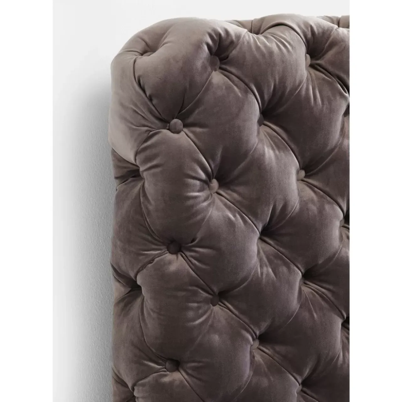 KARE Design Betten-Bett Desire Hoch Silbergrau 160X200 Cm
