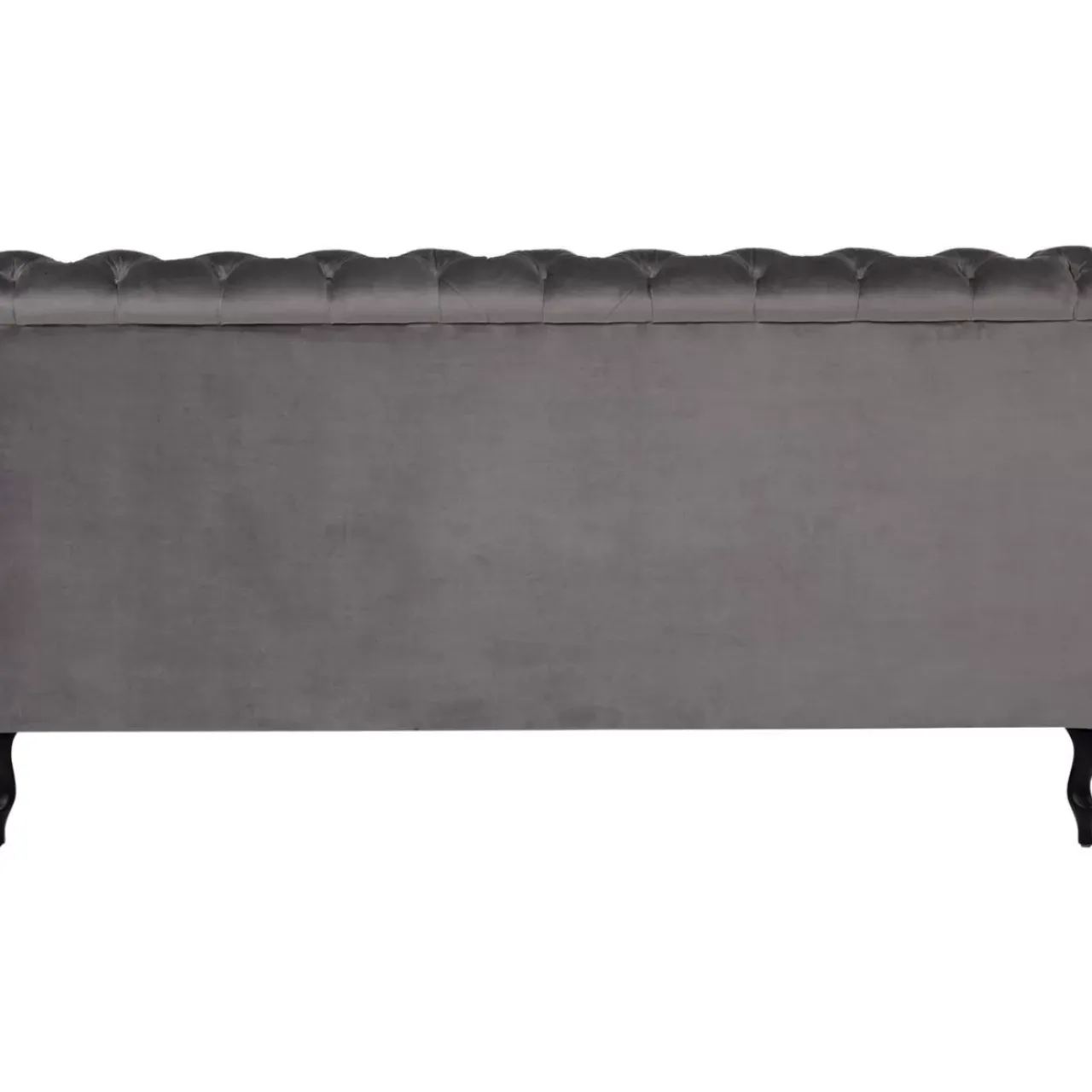 KARE Design Betten-Bett Desire Velvet Silbergrau 200X200Cm