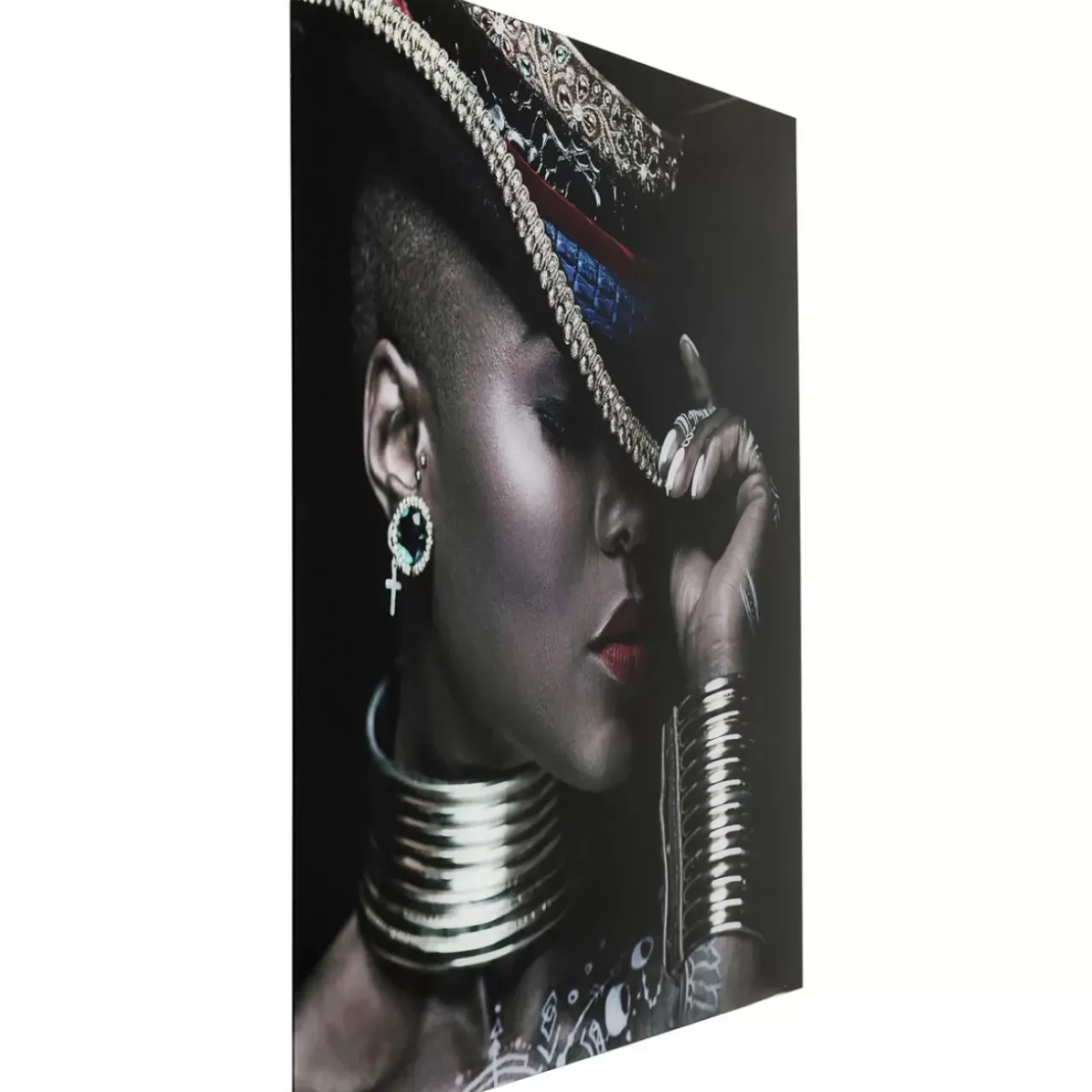 KARE Design Bilder-Bild Glas Foxy Lady 120X120Cm