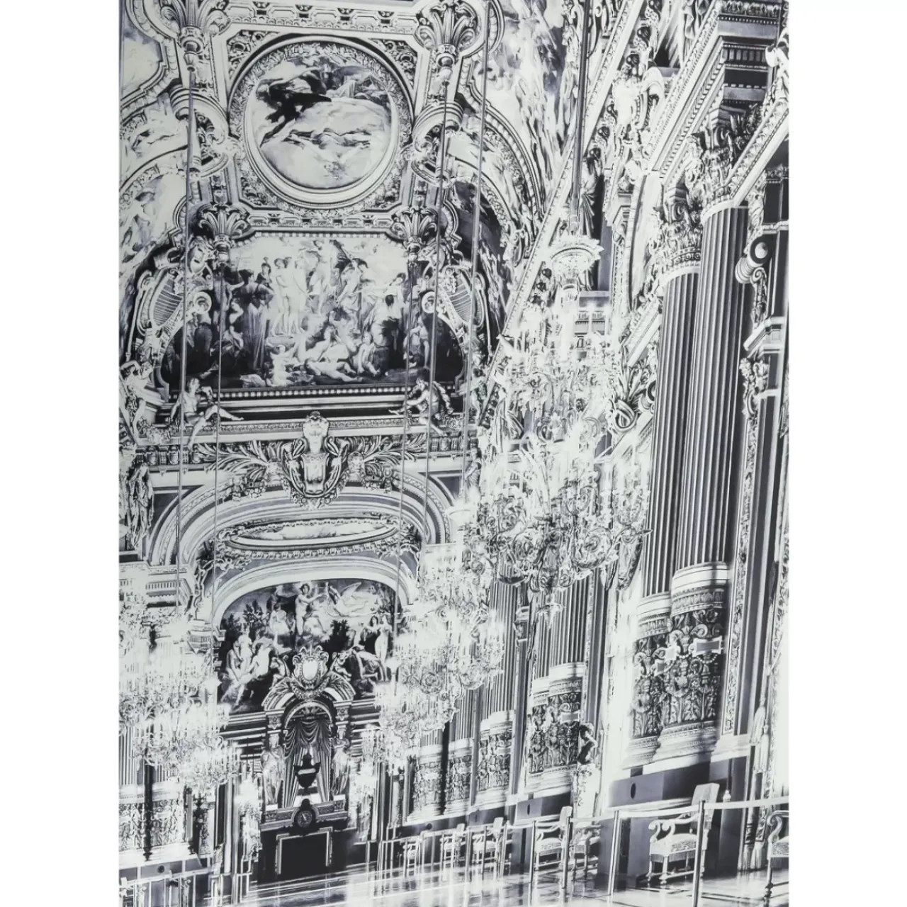 KARE Design Bilder-Bild Glas Metallic Versailles 180X120Cm
