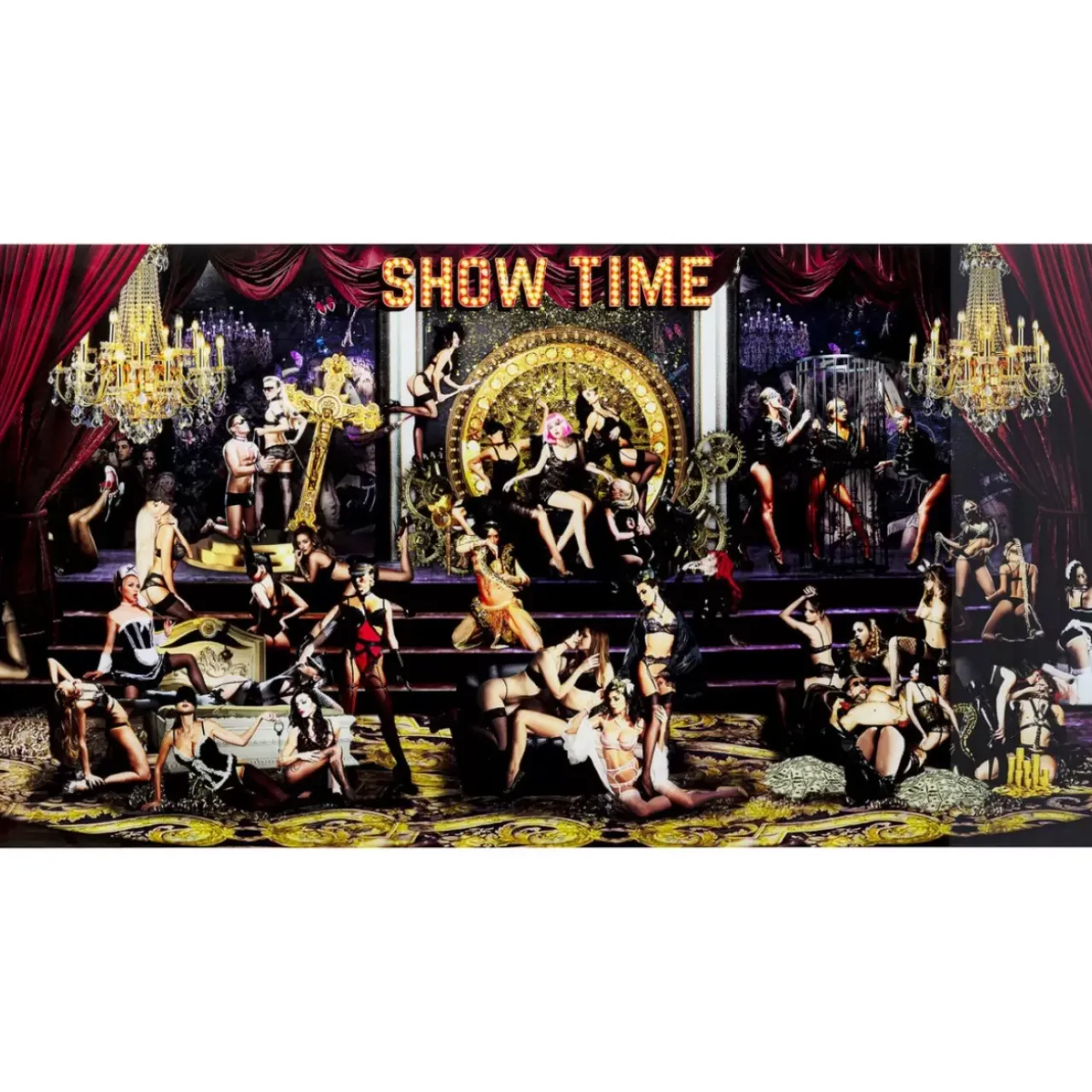 KARE Design Bilder-Bild Glas Showtime 180X90Cm