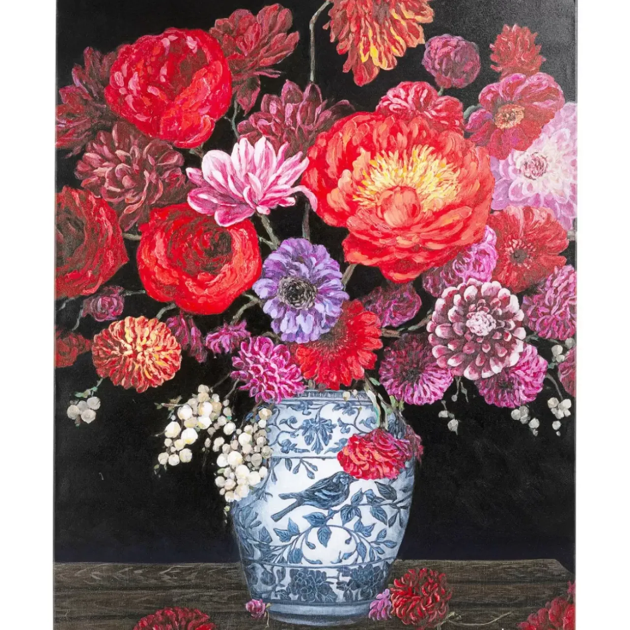 KARE Design Bilder-Bild Touched Flower Explosion120X90