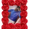 KARE Design Deko & Geschenkartikel-Bilderrahmen Romantic Rose Rot 11X13Cm