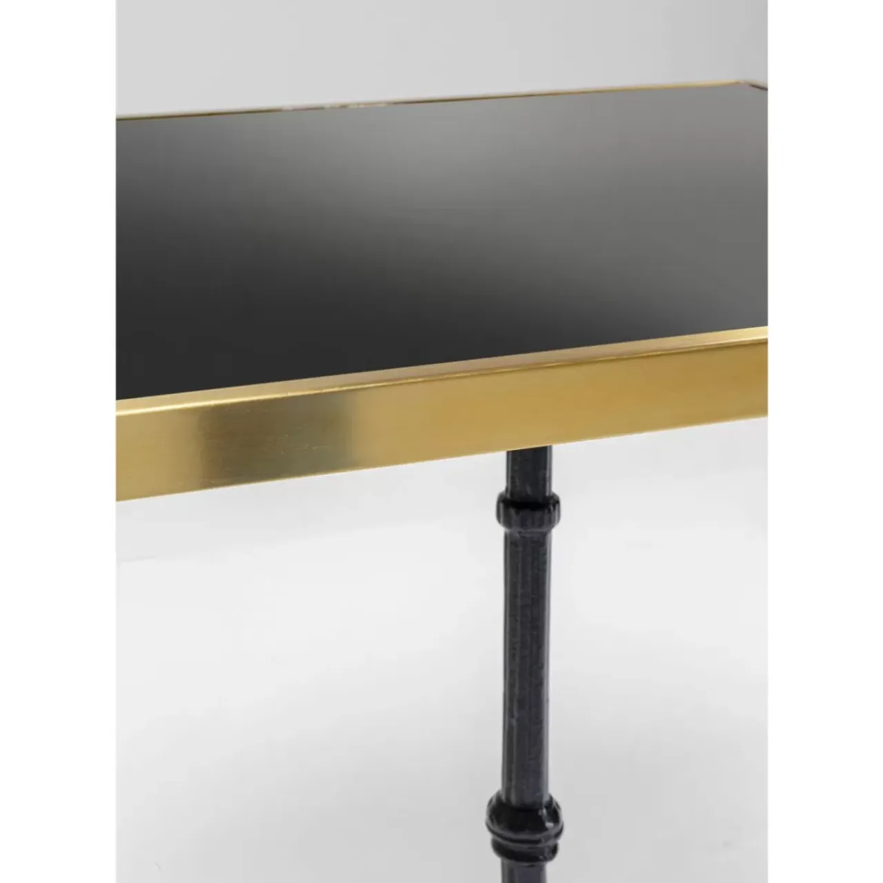 KARE Design Tische-Bistrotisch Kaffeehaus Rim Square Schwarz 60X60