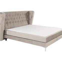 KARE Design Betten-Boxspringbett Benito Moon Creme 160X200Cm