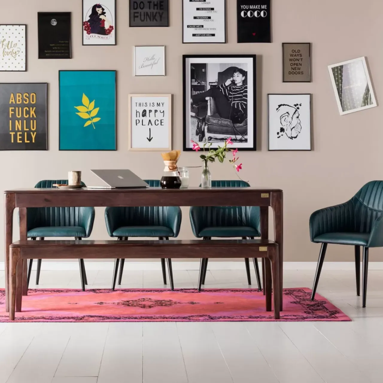 KARE Design Tische-Brooklyn Walnut Tisch 90X175Cm