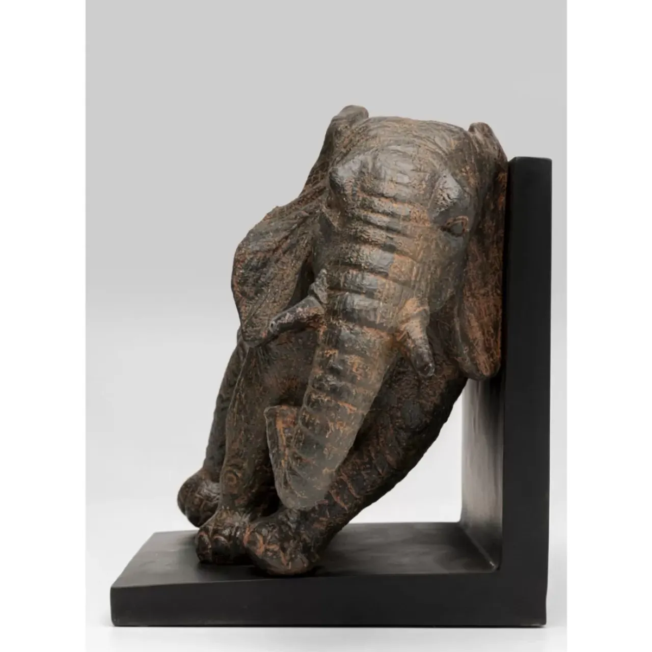 KARE Design Deko & Geschenkartikel-Buchstutze Elephants 25 (2/Set)
