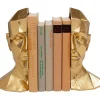KARE Design Deko & Geschenkartikel-Buchstutze Face (2/Set)