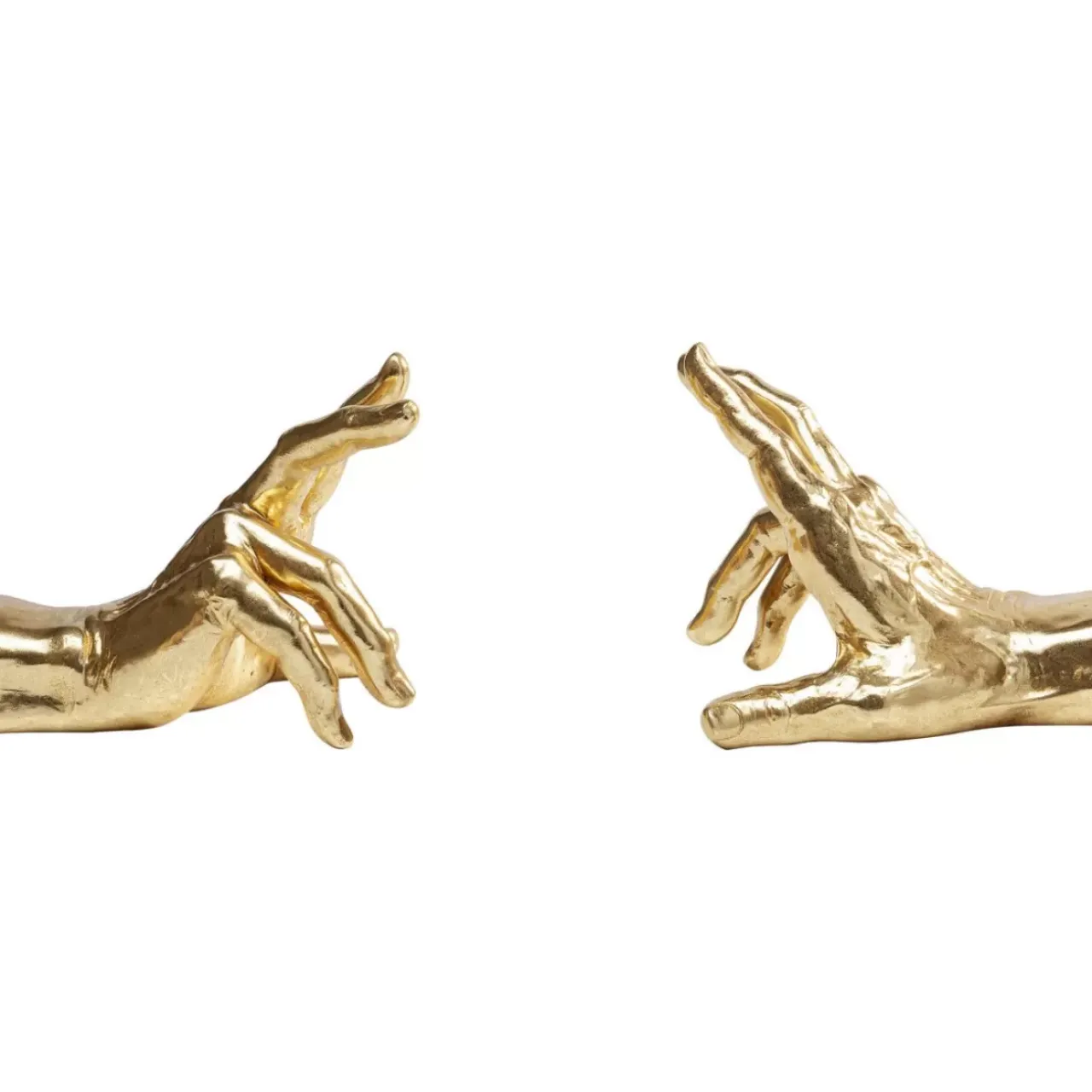 KARE Design Deko & Geschenkartikel-Buchstutze Holding Fingers (2/Set)
