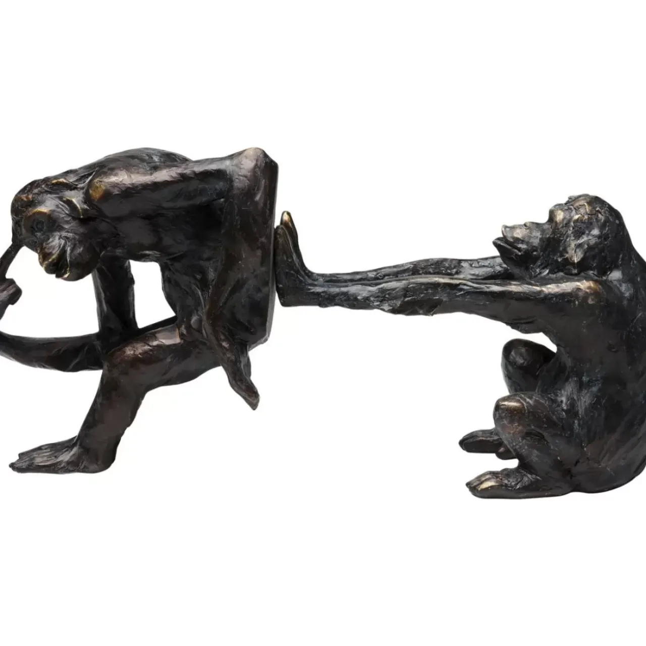KARE Design Deko & Geschenkartikel-Buchstutze Monkey (2/Set)