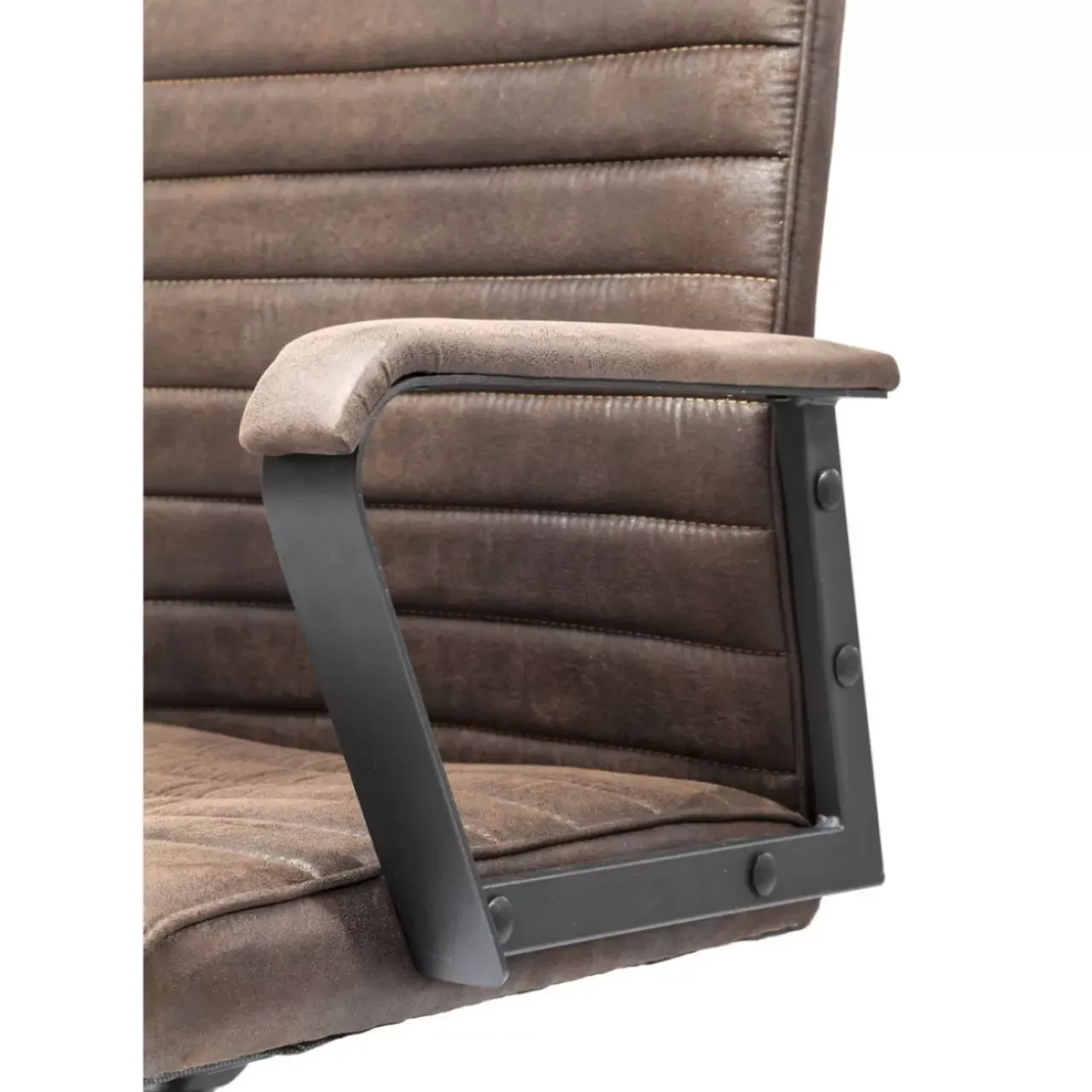 KARE Design Stühle-Burodrehstuhl Labora Braun