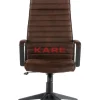 KARE Design Stühle-Burodrehstuhl Labora High Braun