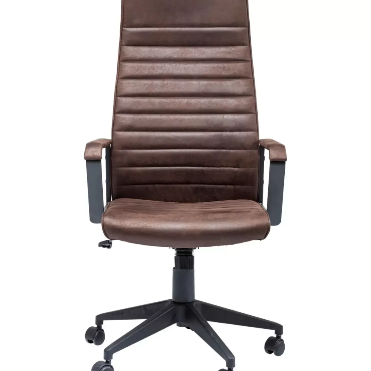 KARE Design Stühle-Burodrehstuhl Labora High Braun