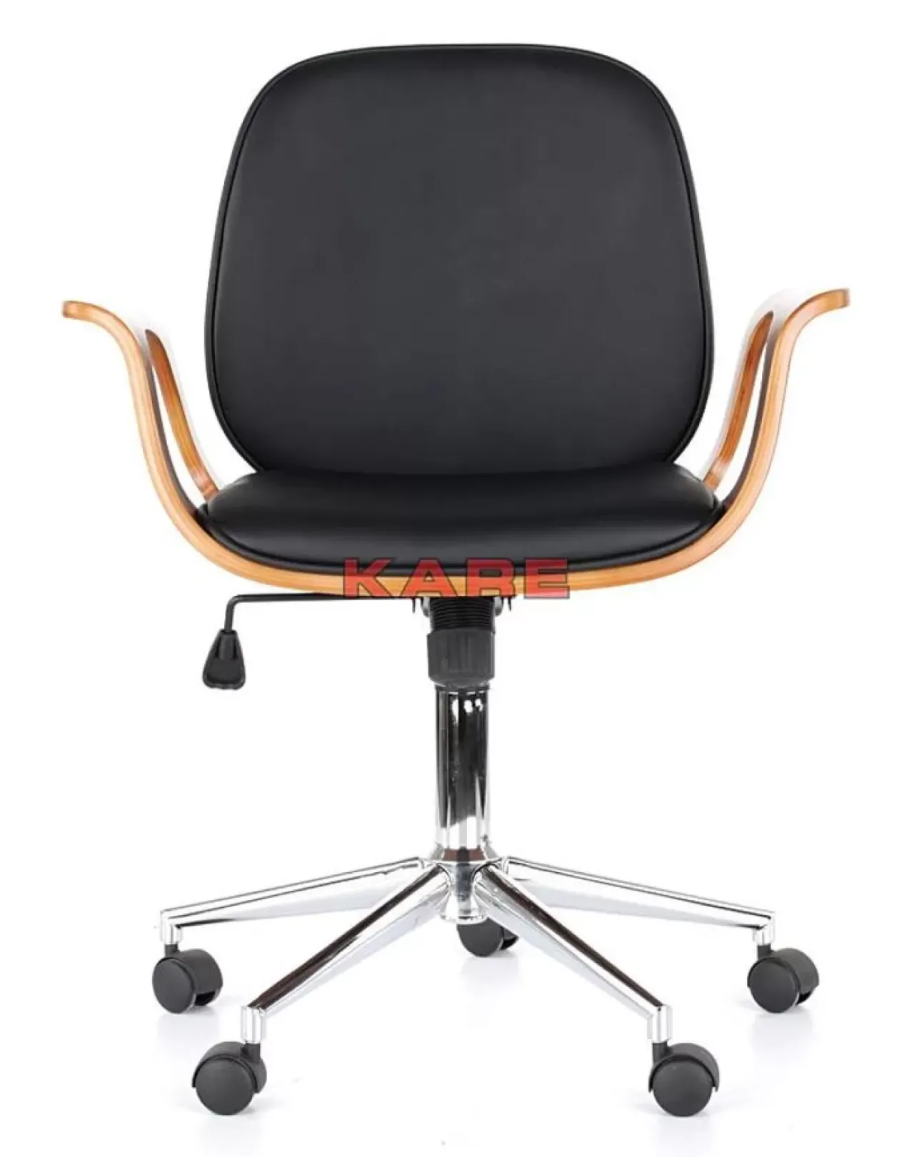 KARE Design Stühle-Burodrehstuhl Patron Walnut