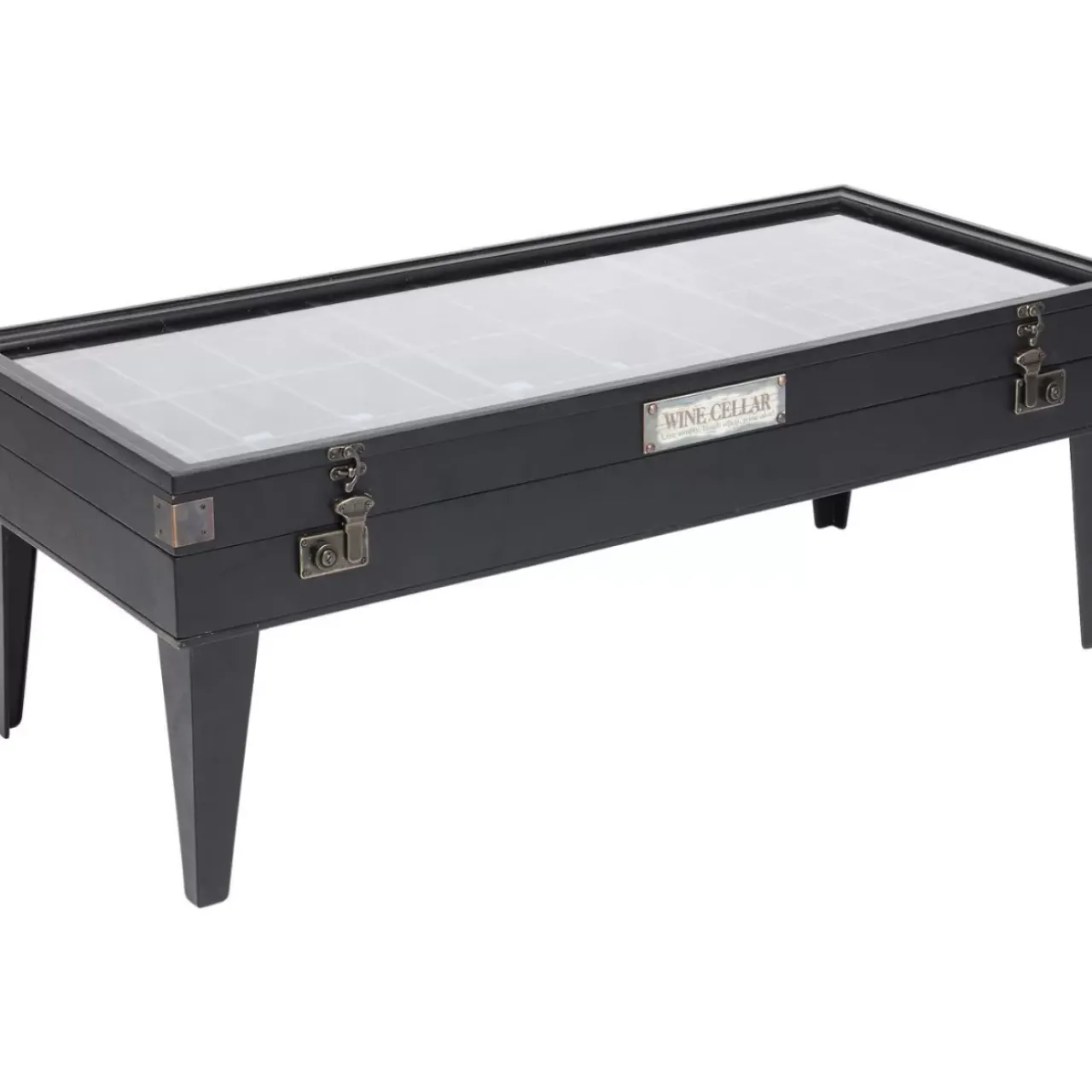 KARE Design Tische-Couchtisch Collector Schwarz 122X55Cm
