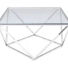 KARE Design Tische-Couchtisch Cristallo 80X80