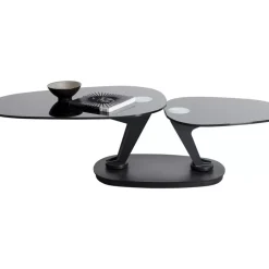 KARE Design Tische-Couchtisch Franklin Schwarz 150X58Cm